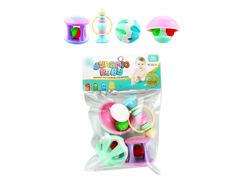 BABY RATTLE 4PCS - HP1116639