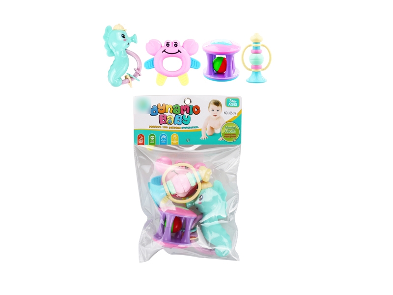 BABY RATTLE 4PCS - HP1116641