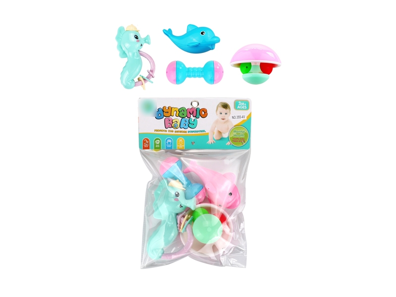 BABY RATTLE 4PCS - HP1116642