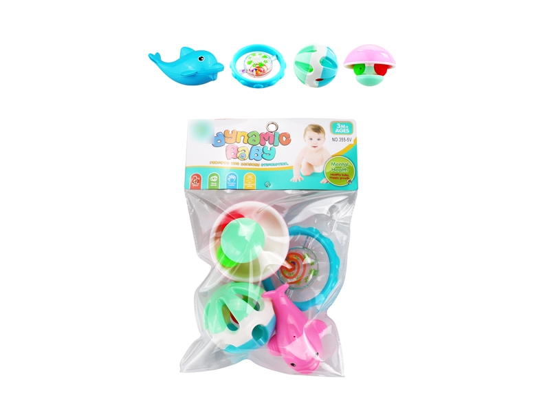 BABY RATTLE 4PCS - HP1116643