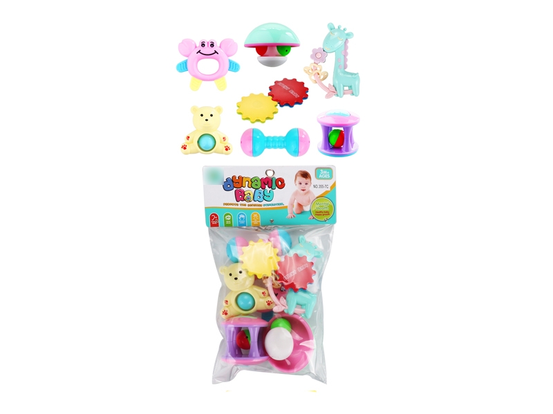 BABY RATTLE 7PCS - HP1116645