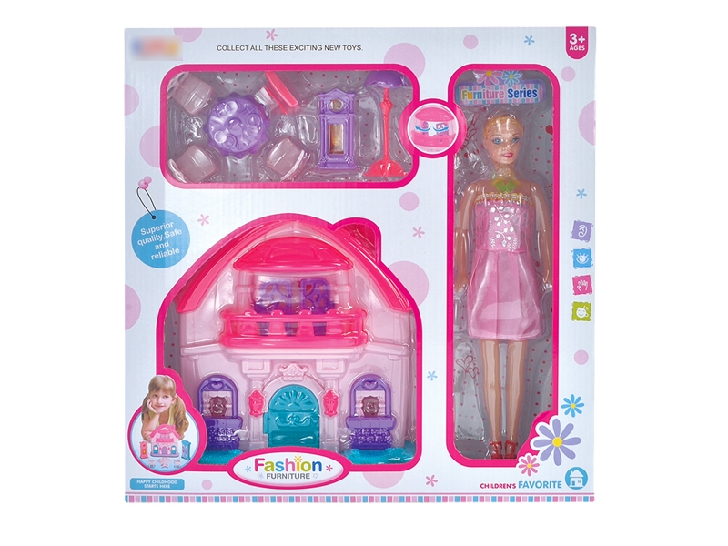 FURNITURE SET W/DOLL - HP1116775