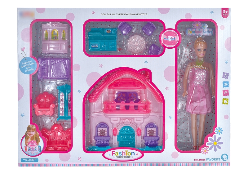 FURNITURE SET W/DOLL - HP1116778