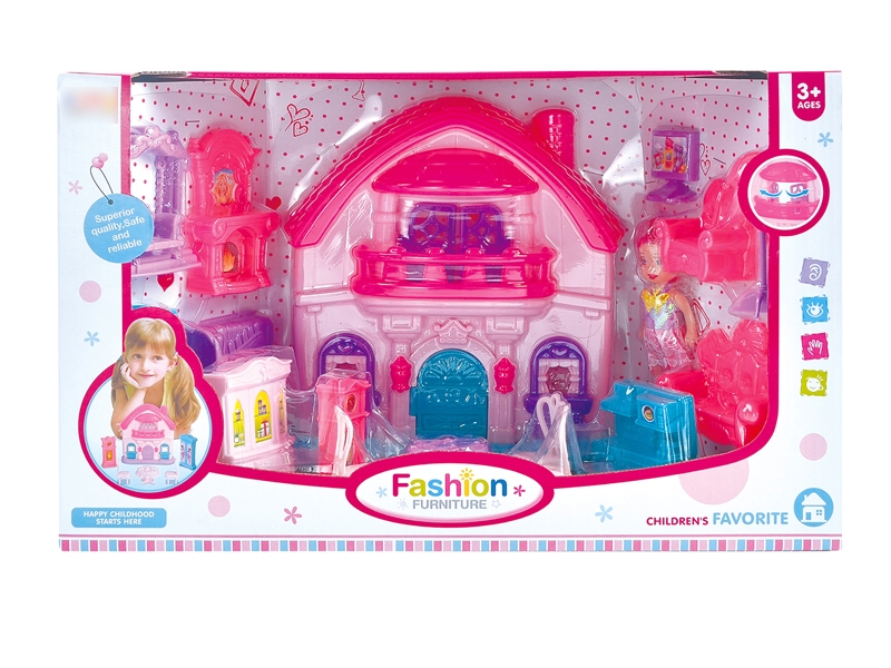 FURNITURE SET W/DOLL - HP1116780