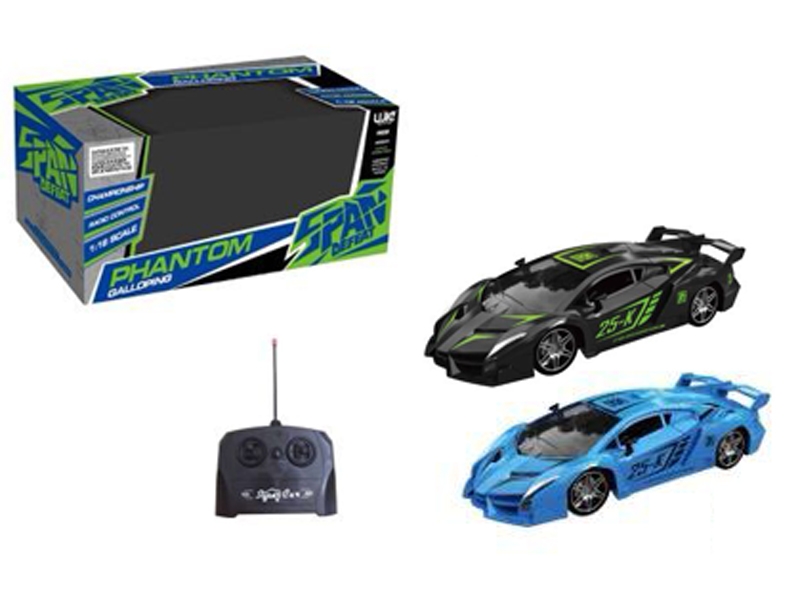 1：16 四通遥控车 黑蓝两款混装 - HP1116781