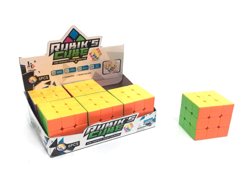 5.7CM HEAT TRANSFER MAGIC CUBE 6PCS/DISPLAY BOX - HP1116971