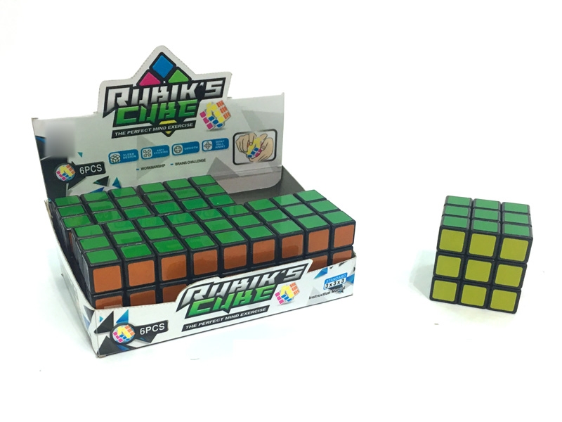 5.7CM HEAT TRANSFER MAGIC CUBE 6PCS/DISPLAY BOX - HP1116974