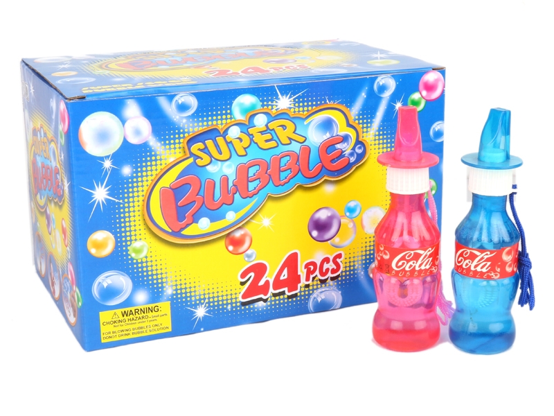 BUBBLE TOYS W/WHISTLE（4 COLORS）24PCS/DISPLAY BOX - HP1117039