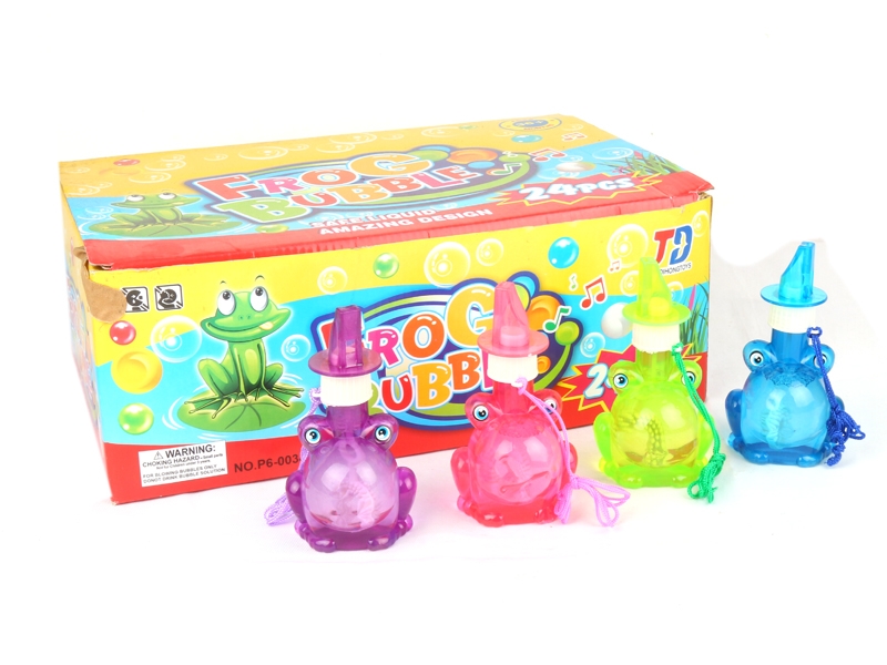 BUBBLE TOYS W/WHISTLE（4 COLORS）24PCS/DISPLAY BOX - HP1117041