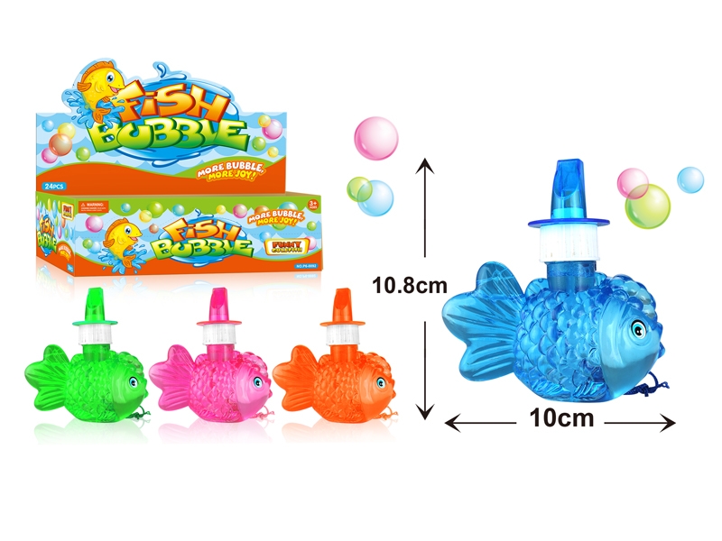 BUBBLE TOYS W/WHISTLE（4 COLORS）24PCS/DISPLAY BOX - HP1117051