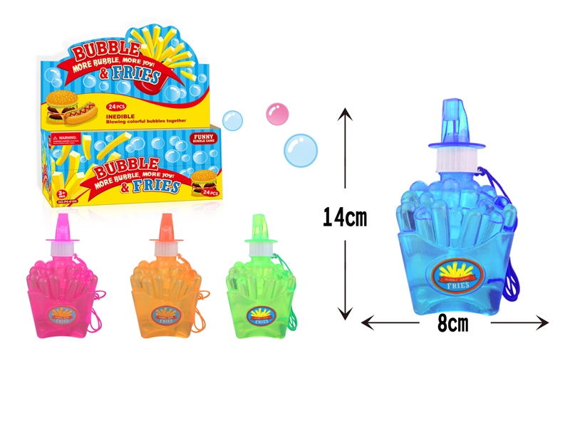 BUBBLE TOYS W/WHISTLE（4 COLORS）24PCS/DISPLAY BOX - HP1117063