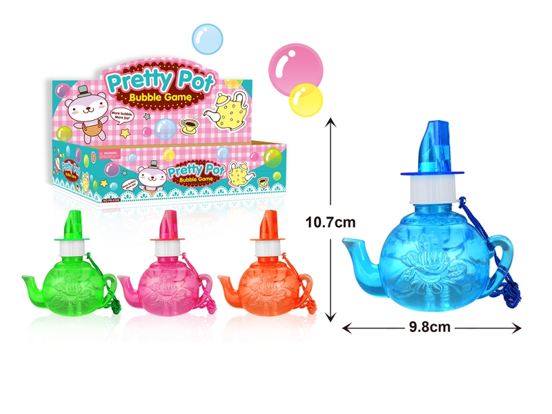 BUBBLE TOYS W/WHISTLE（4 COLORS）24PCS/DISPLAY BOX - HP1117064