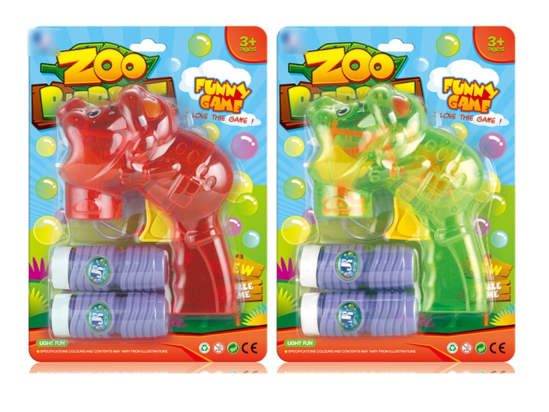 BUBBLE GUN W/LIGHT - HP1117094