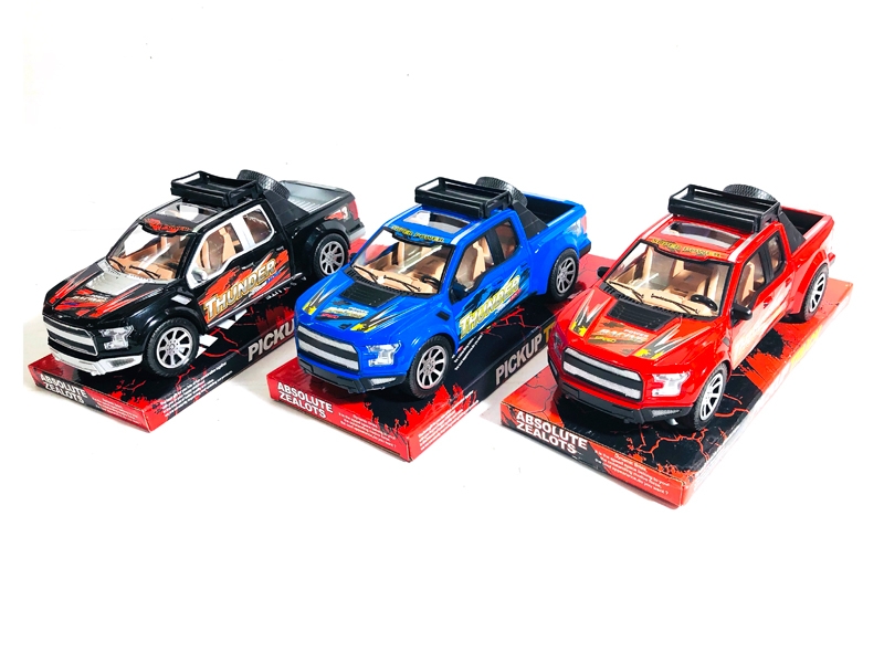 FRICTION CAR RED & BLUE & BLACK - HP1117198