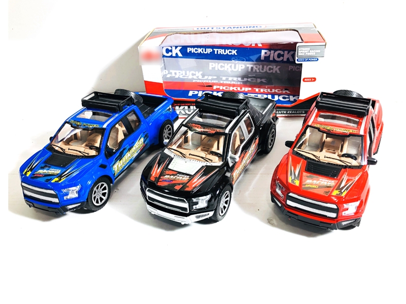 FRICTION CAR RED & BLUE & BLACK - HP1117199