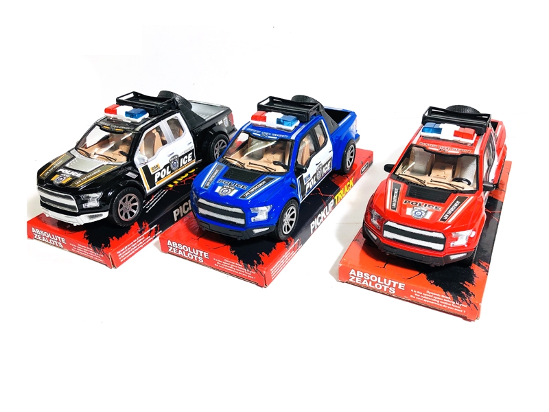 FRICTION CAR RED & BLUE & BLACK - HP1117201