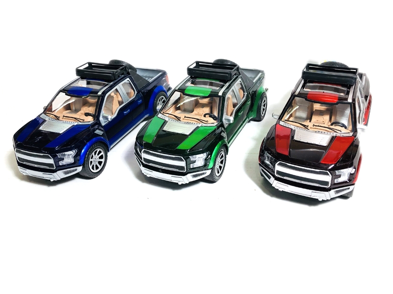 FRICTION CAR RED & BLUE & GREEN - HP1117203