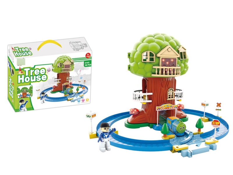 B/O RAIL TRAIN SET W/ LIGHT & MUSIC - HP1117726