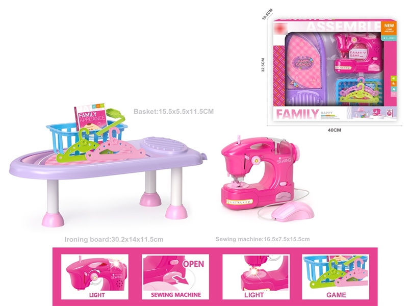 B/O SEWING MACHINE W/ LIGHT & MUSIC - HP1117727