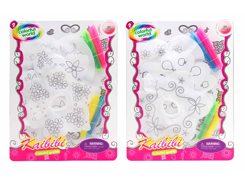 DOLL DRESS W/DRAWING SET 2ASST - HP1117875