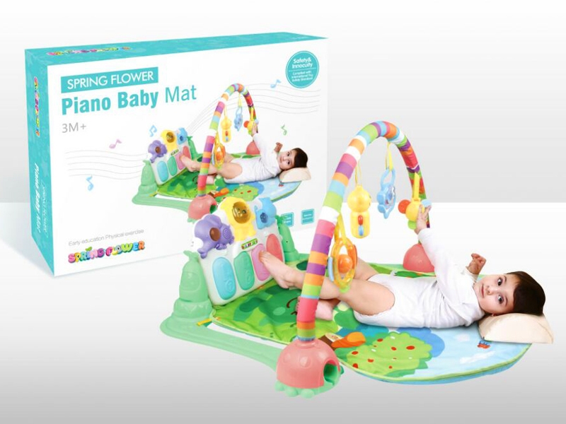 BABY FITNESS BLANKET & BABY RATTLE & LIGHT & MUSIC - HP1118019