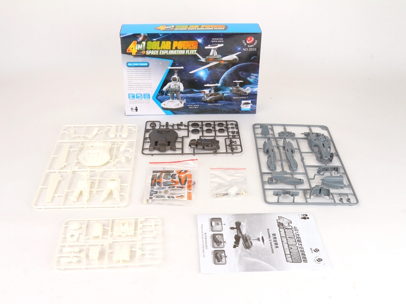 4 IN 1 SOLAR POWER SPACE EXPLORATION FLEET - HP1118052