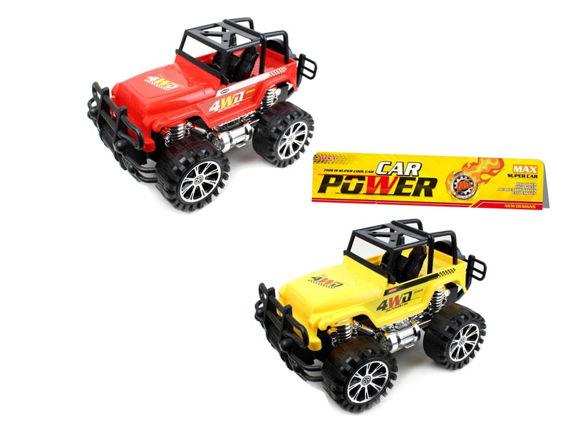 FRICTION CAR RED/YELLOW - HP1118105