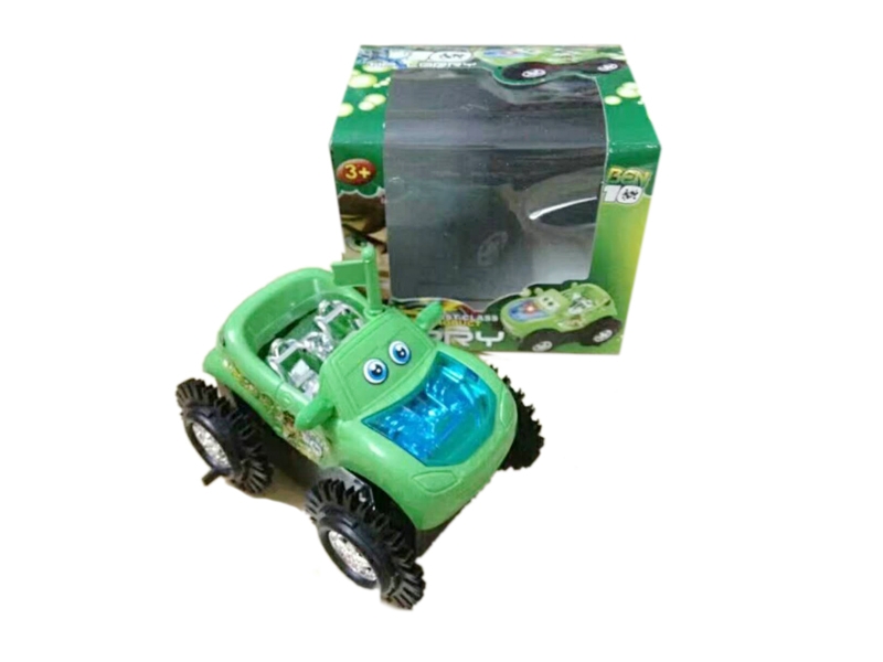 BEN10敞蓬电动翻斗车带灯 - HP1118196