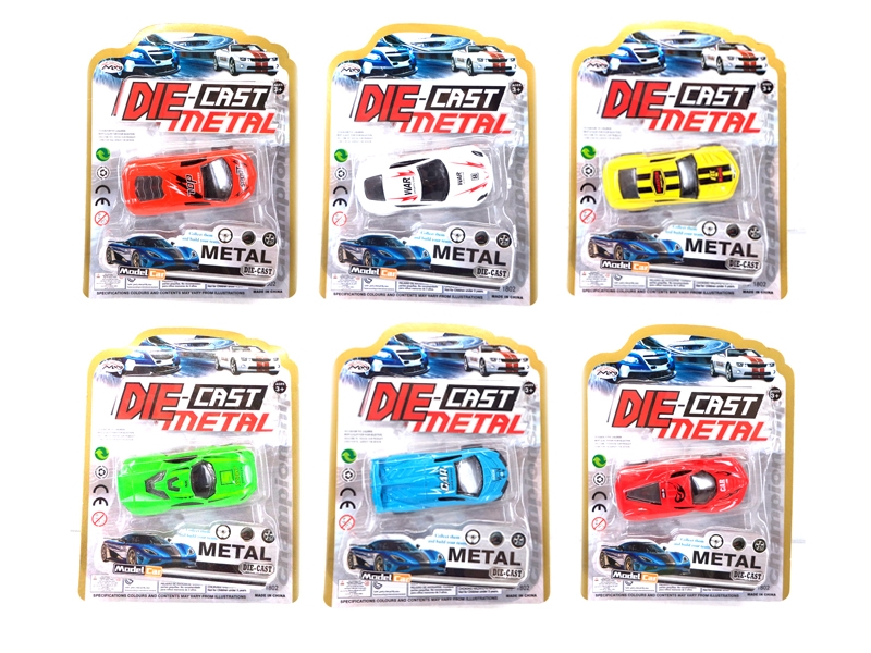 1:54 PULL BACK DIE CAST CAR - HP1118291