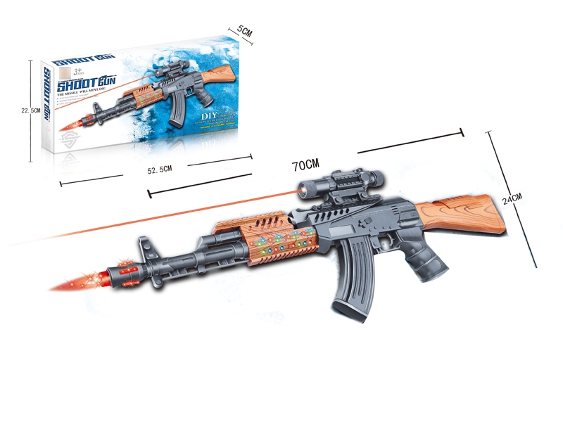 B/O GUN W/LIGHT & MUSIC - HP1118575