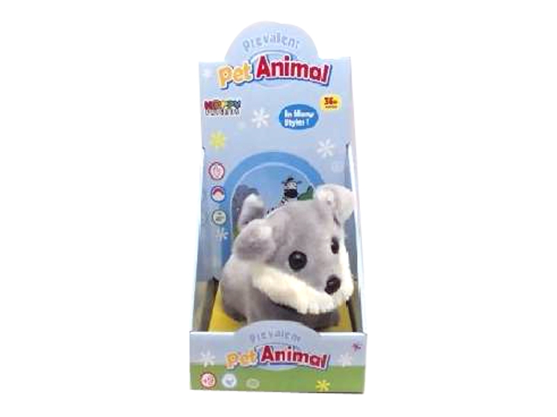 B/O PLUSH DOG W/SOUND - HP1118616