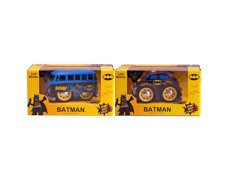 PULL BACK DIE CAST CARTOON CAR 12ASST - HP1118694