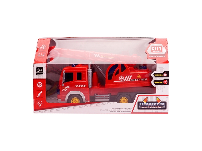 FRICTION FIRE ENGINE W/LIGHT & MUSIC - HP1118789