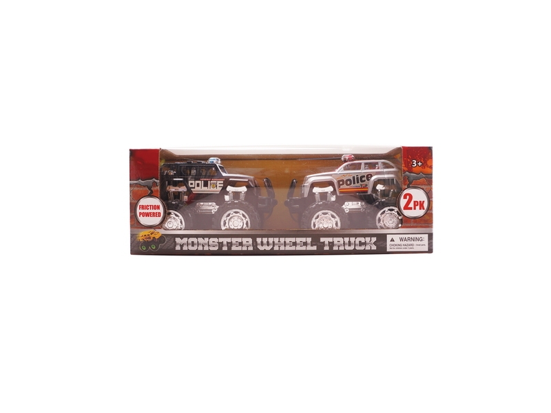 FRICTION POLICE CAR 2PCS - HP1118798