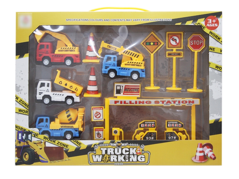 PULL BACK CONSTRUCTION CAR - HP1118950