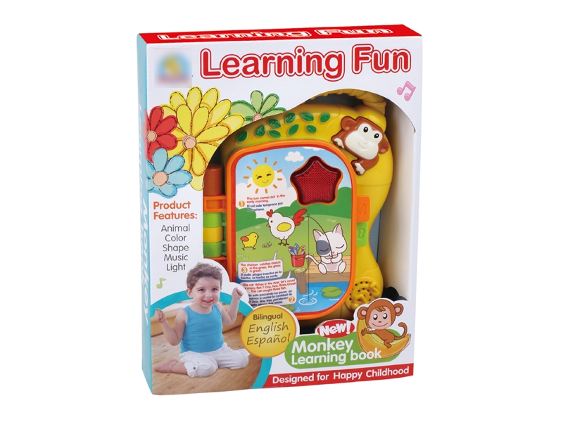 B/O MONKEY  LEARNING BOOK - HP1119430