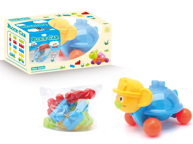 BUILDING BLOCK CAR 19PCS - HP1119500