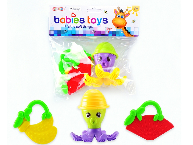 BABY RATTLE 3PCS - HP1119547