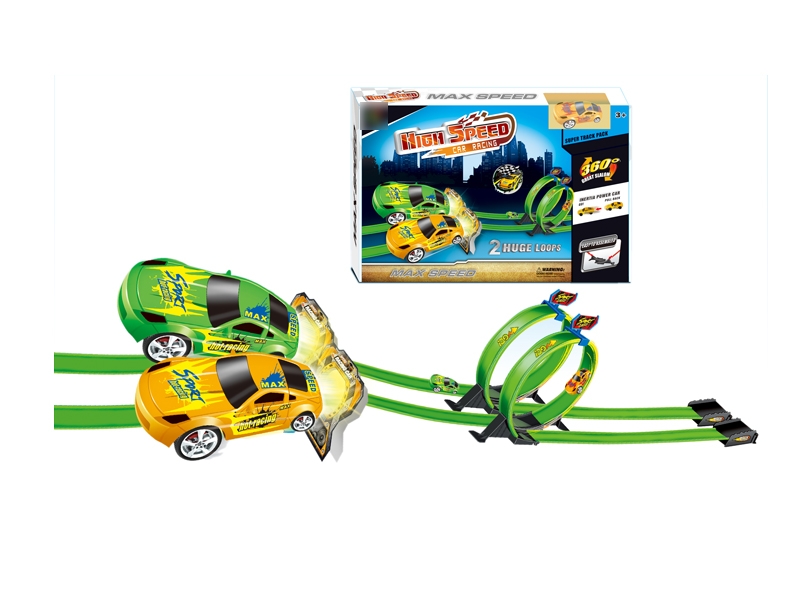 PULL BACK RAIL CAR W/2 CAR - HP1119577