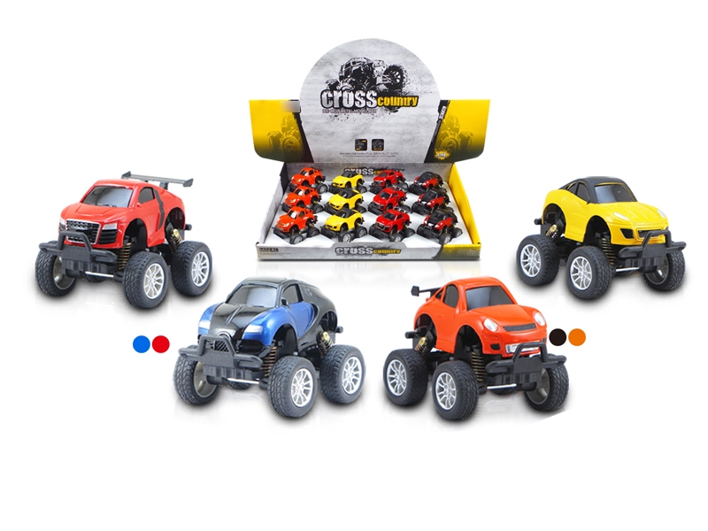 PULL BACK CAR 4 ASST.12PCS - HP1119624