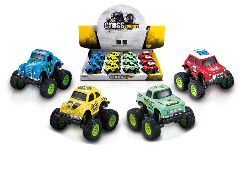 PULL BACK CAR 4 ASST.12PCS - HP1119628