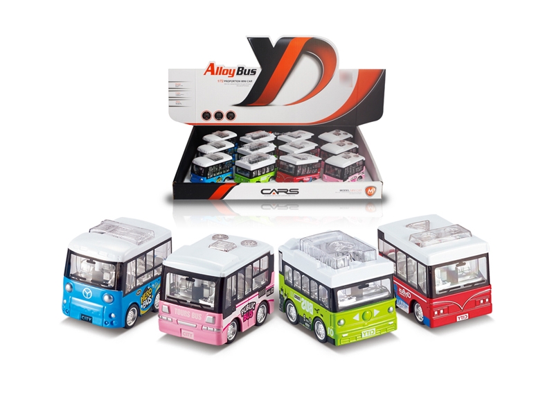 PULL BACK CAR 4 ASST.12PCS - HP1119629