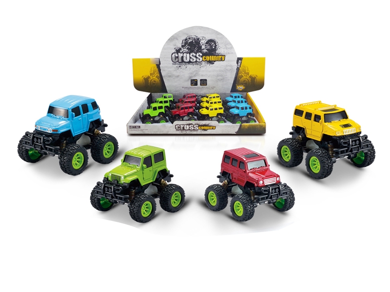 PULL BACK CAR 4 ASST.12PCS - HP1119633