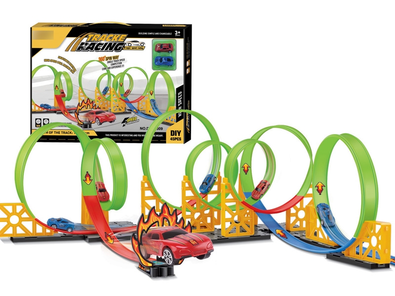 PULL BACK RAIL CAR 45PCS - HP1119938