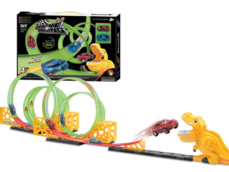 PULL BACK RAIL CAR W/NOCTILUCENCE,30PCS - HP1119940