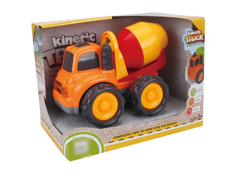 FRICTION CONSTRUCTION CAR BIU & ORANGE - HP1120131