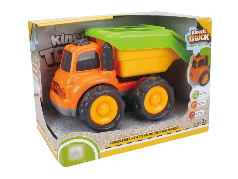 FRICTION CONSTRUCTION CAR W/LIGHT & MUSIC & INCLUDED BATTERY - HP1120134