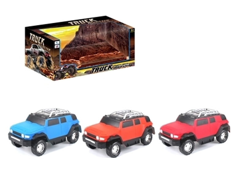 FRICTION CAR  RED & BIU & ORANGE - HP1120301