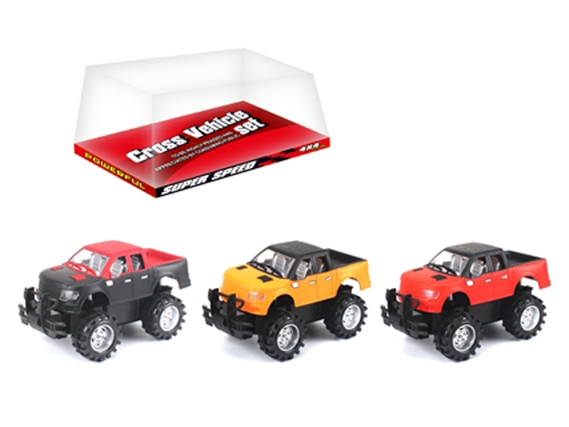 FRICTION CAR RED & BLACK & YELLOW - HP1120305