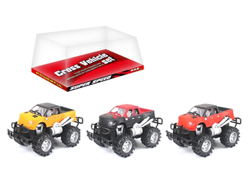 FRICTION CAR RED & BLACK & YELLOW - HP1120310